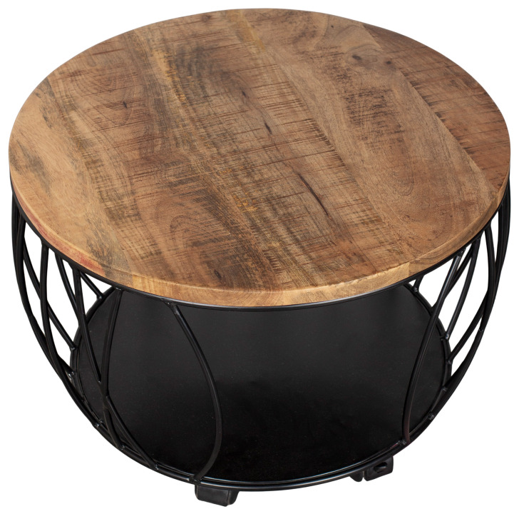 Couchtisch Talsano Mango natur 57x40 cm ...